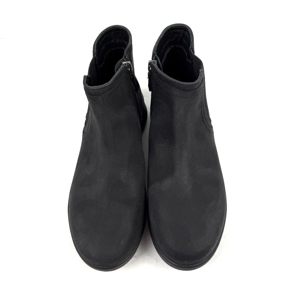 Hotter Ortholite Whisper Bootie US 7 Womens Zip‎ Up Ankle Boot Brand New